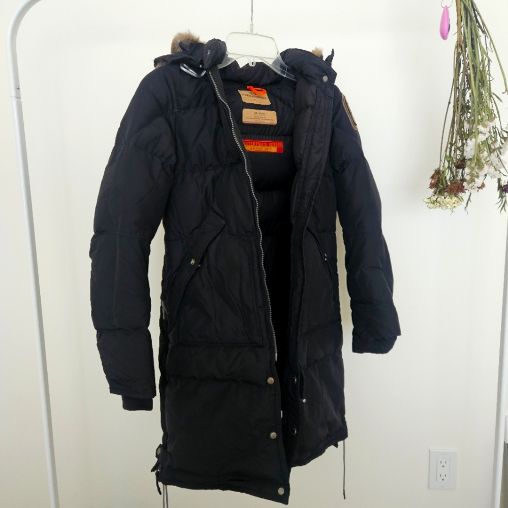 PARAJUMPERS XXS Masterpiece Anthology Fur Parka